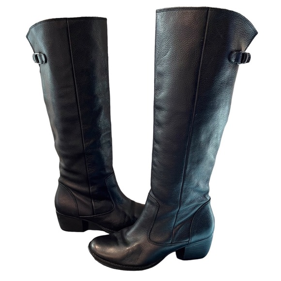 Matisse sz 8 RIO Grande black leather tall heeled riding western boots - Picture 1 of 16